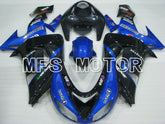 Kawasaki NINJA ZX10R 2006-2007 Injection ABS Fairing - Monster - Black Blue - MFS4031